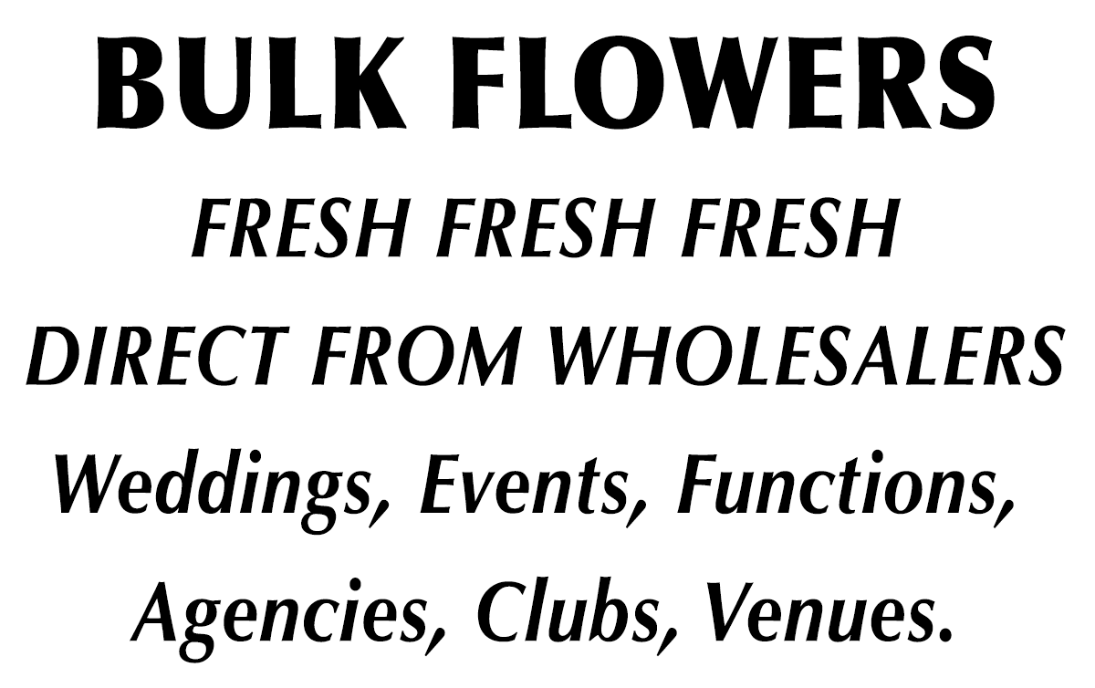 BULK FLOWERS